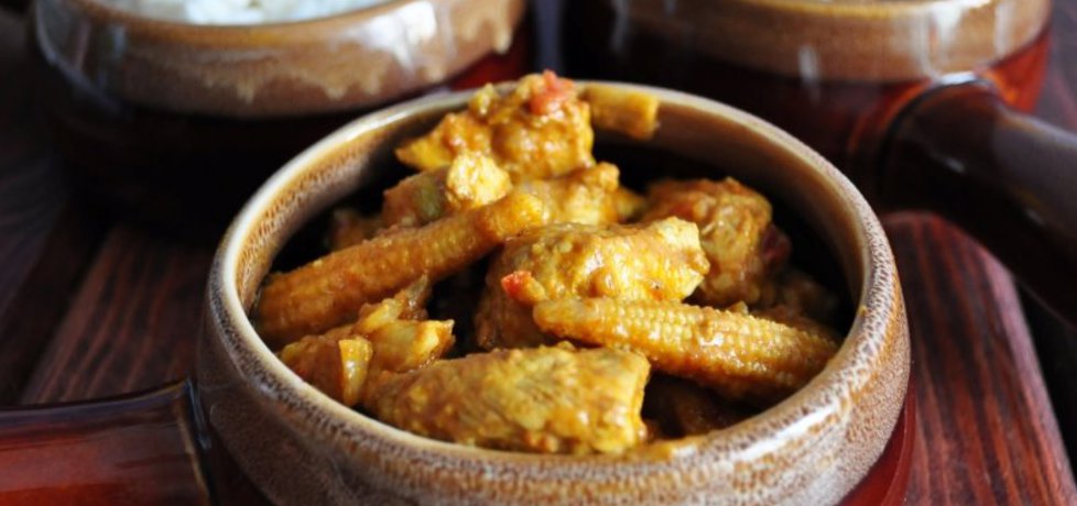 Curry z kurczakiem i kukurydzą (autor: mienta)