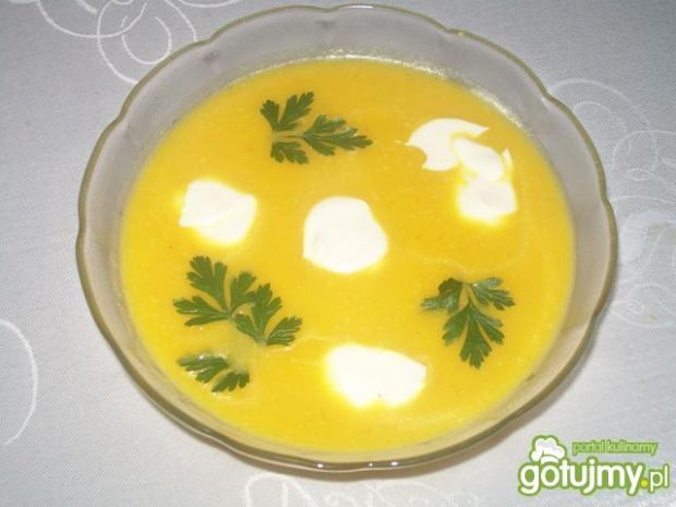Przepis  dyniowo-kokosowa zupa krem przepis