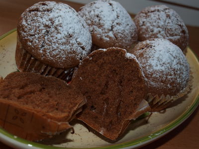 Muffiny czekoladowe(12 szt)