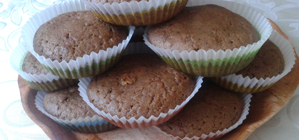 Muffiny kakaowe z chałwą (autor: jola91)