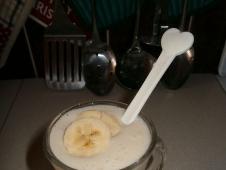 Przepis  bananowy koktajl z nutką anyżu przepis
