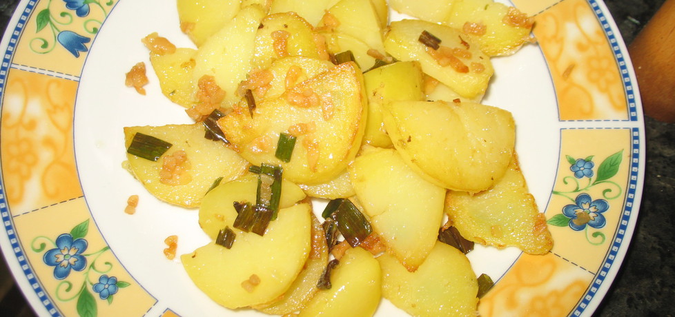 Odsmażane ziemniaki ze słoninką (autor: berys18)