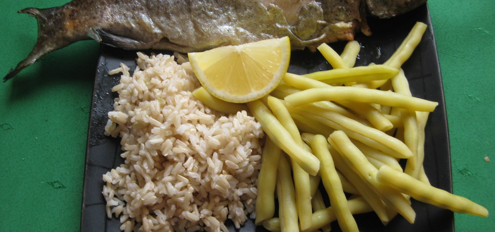 Ptrąg z ryżem i fasolką szparagową (autor: hahanka ...