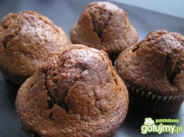Przepis  cytrynowe muffinki z dodatkiem nutelli przepis