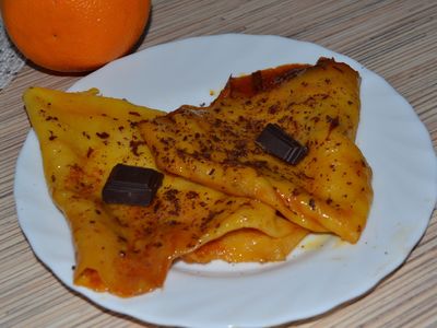 Jesienne naleśniki w pomarańczach najlepsze na świecie z karmelem