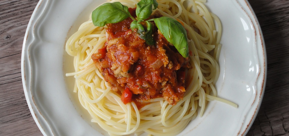 Paprykowe spaghetti bolognese (autor: klorus)