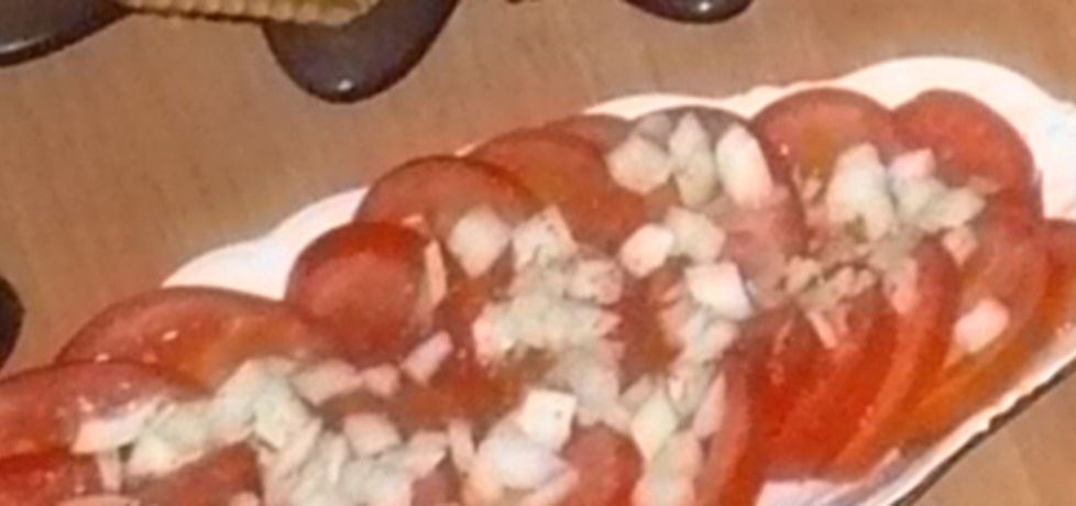 Pomidory z cebulką i przyprawami (autor: dianix)