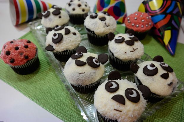 Przepis  muffiny misie pandy przepis