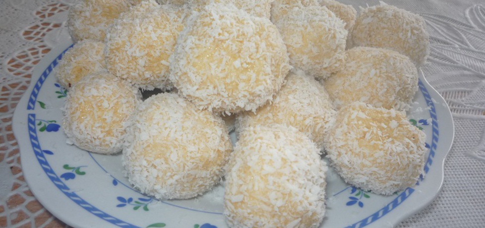 Ciasteczka kuleczki z kokosem (autor: pioge7)