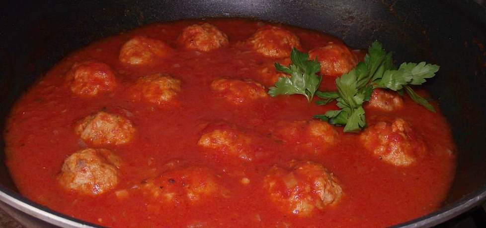 Pulpety w sosie pomidorowo cebulowym (autor: konczi ...