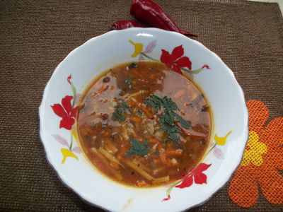 Zupa chinska rybna