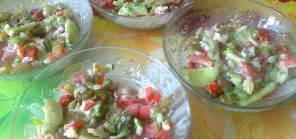 Kolorowa sałatka do obiadu (autor: jodaj)