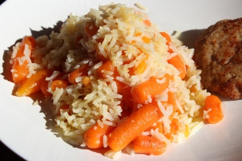 Ryż z marchewką mini