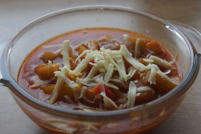 Włoska zupa z bakłażanów