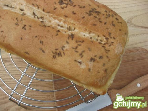 Przepis  chleb pszenny drożdżowy z kminkiem przepis