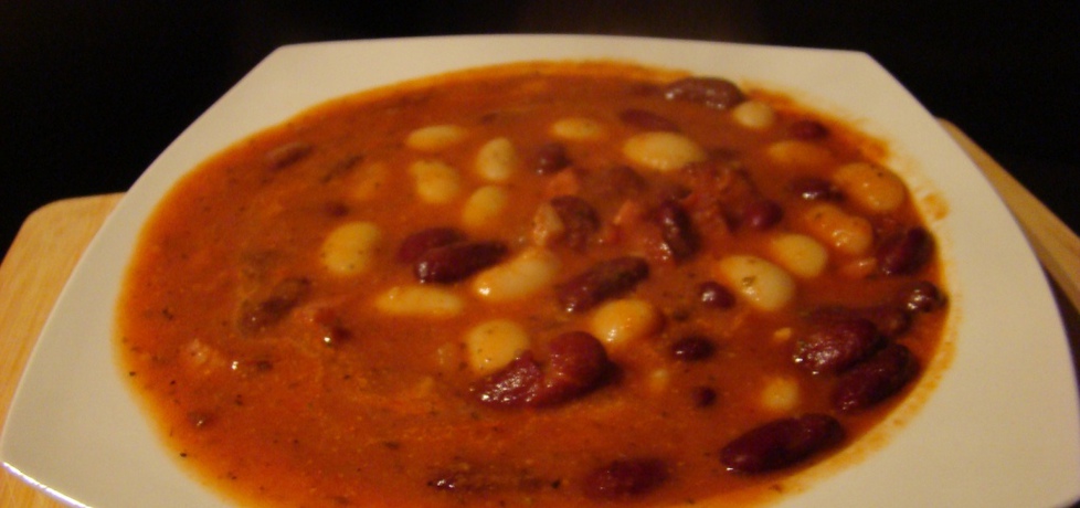 Ostra zupa fasolowa (autor: dorian)