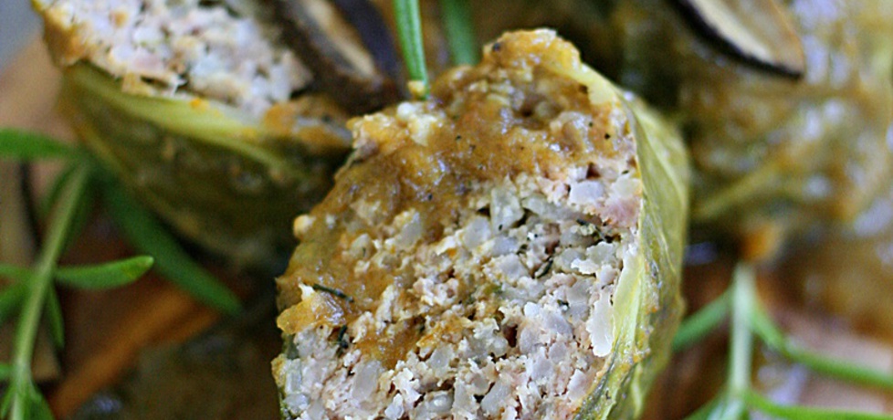 Gołąbki z młodej kapusty z ryżem i mięsem (autor: kuchnia