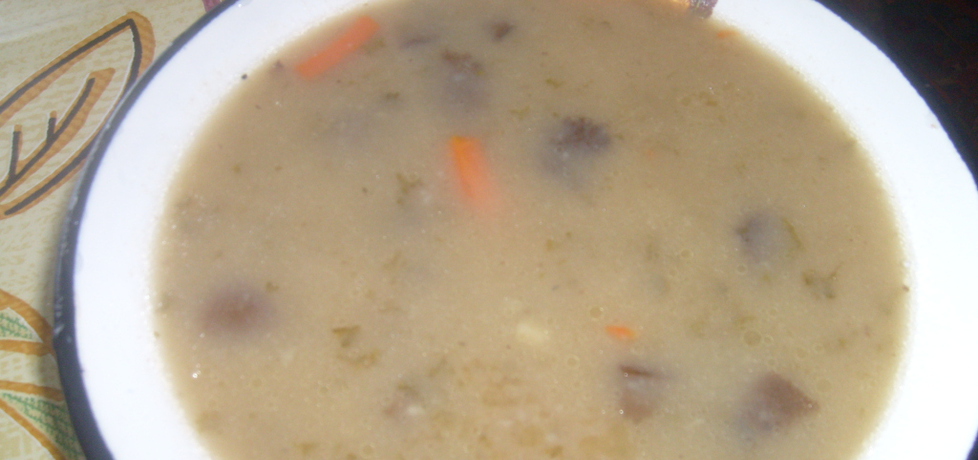 Zupa z suszonych grzybów (autor: madi356)