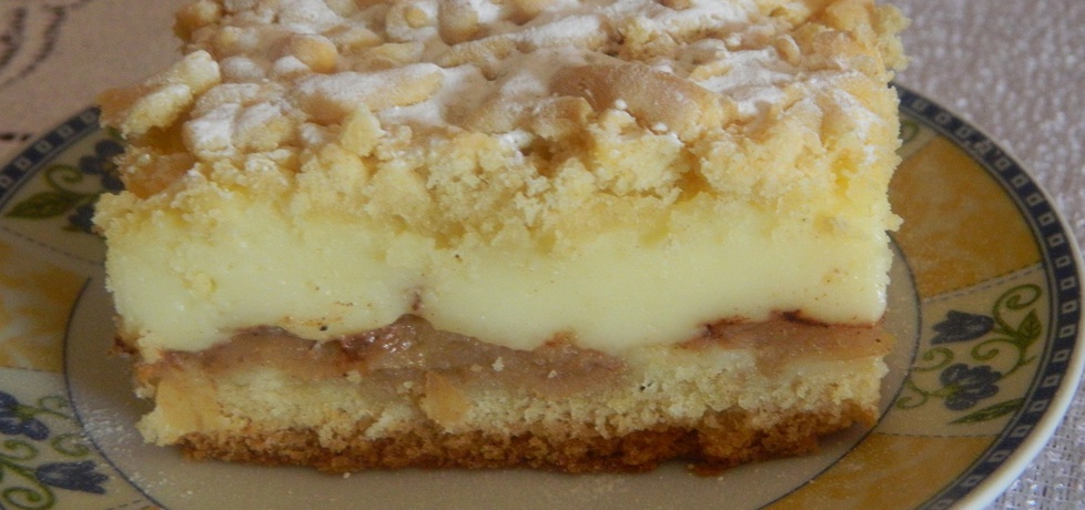 Ciasto budyniowe z jabłkami (autor: bietka)