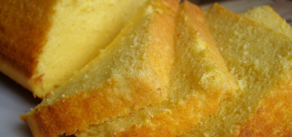 Cytrynowe ciasto kukurydziane