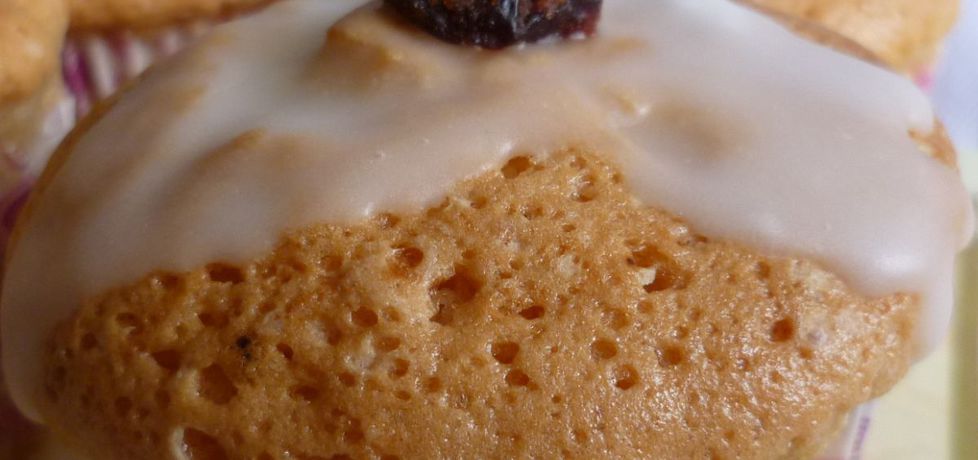 Muffiny majonezowe z suszonymi wiśniami (autor: krystyna32 ...