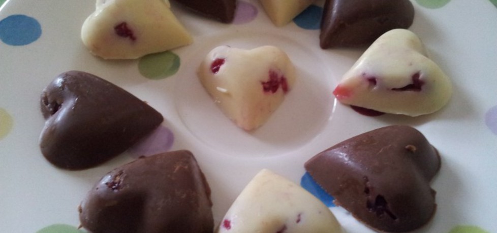 Domowe czekoladki z malinami (autor: krokus)