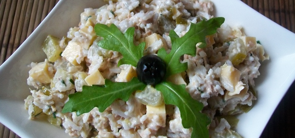 Sałatka z ryżem i tuńczykiem (autor: migotka28)