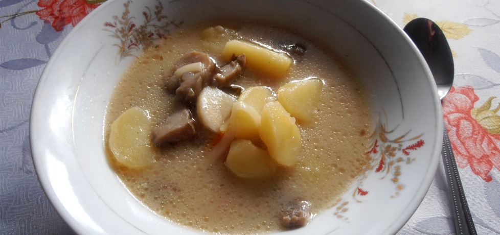 Zupa grzybowa z maślaczków (autor: 2milutka)