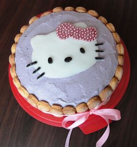 Tort urodzinowy hello kitty
