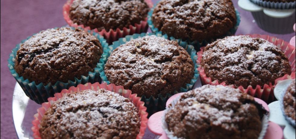 Kakaowe muffinki z jagodami (autor: kulinarna-ja)