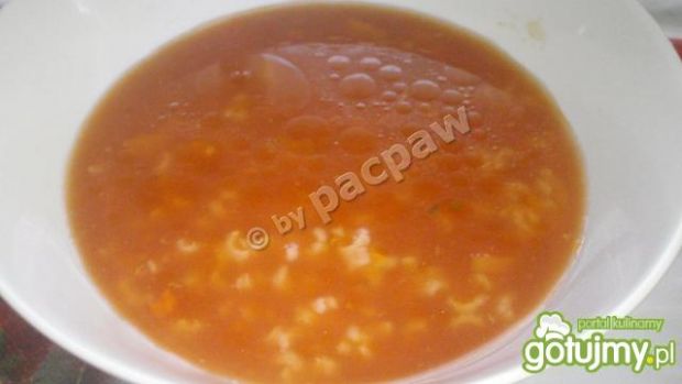 Przepis  zupa pomidorowa kacza przepis