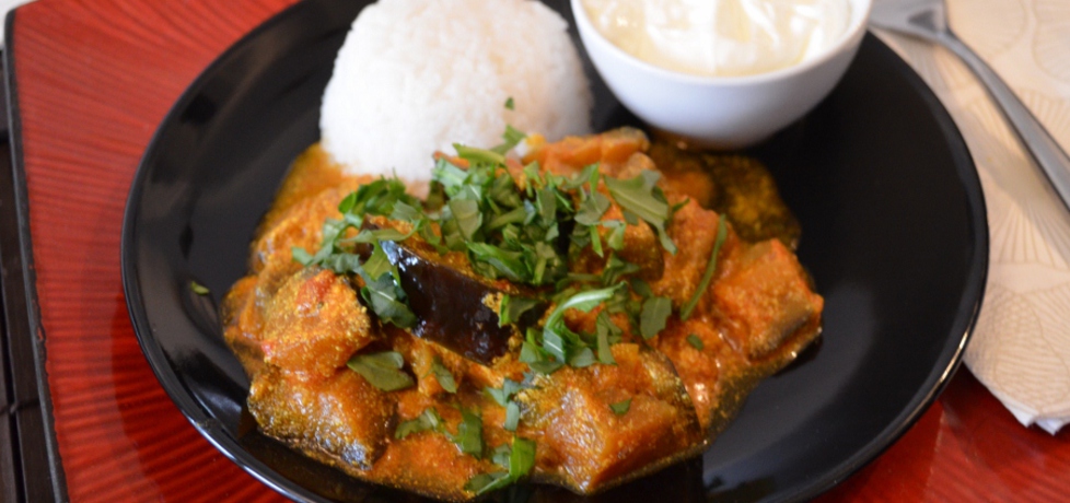 Curry z bakłażanem (autor: monika78)