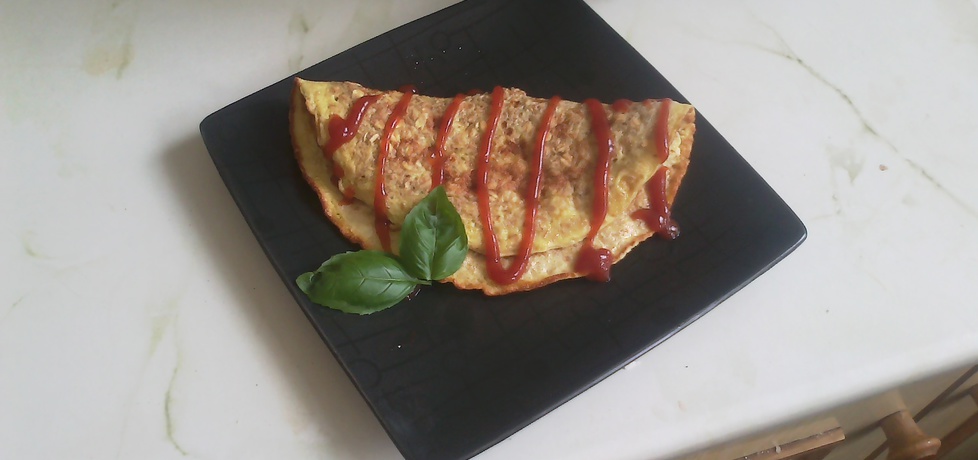 Dietetyczny omlet owsiany z otrębami (autor: niki22 ...