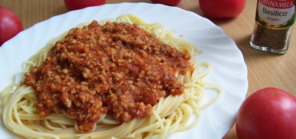Spaghetti ze świeżych pomidorów (autor: mniam)