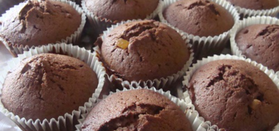 Muffiny czekoladowe z pomarańczą. (autor: paulina2157 ...
