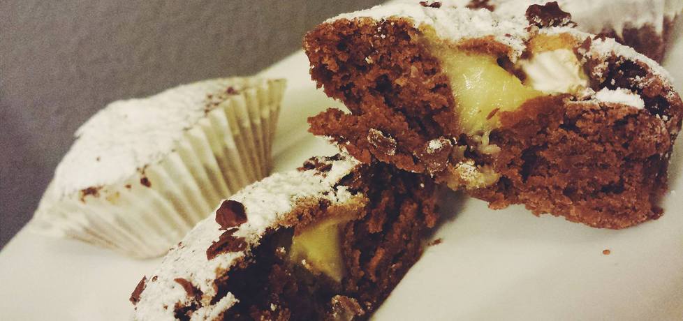 Muffiny czekoladowe z serem pleśniowym (autor: jacobtastes ...