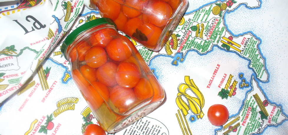 Pomidorki koktajlowe w zalewie solnej (autor: jagoda5913 ...