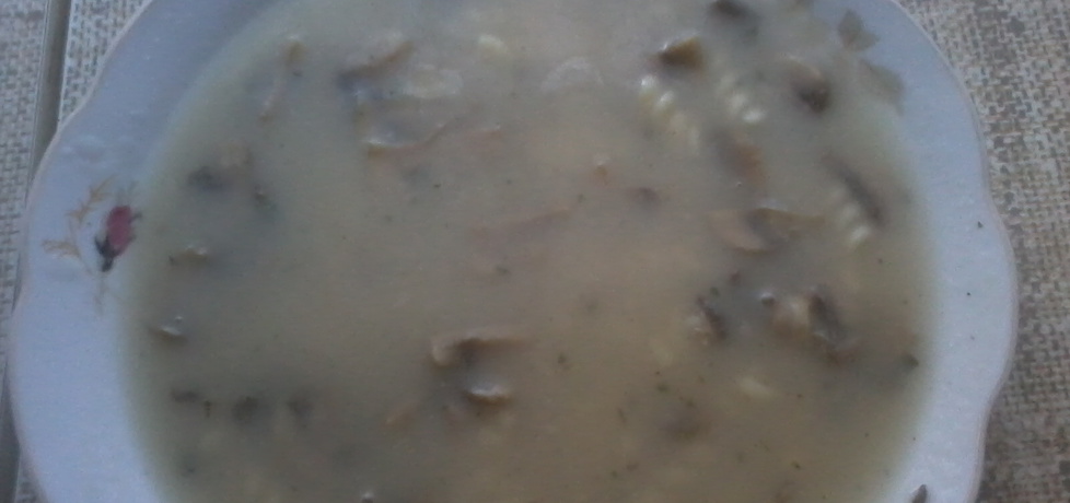 Ekspresowa zupa pieczarkowa (autor: wredotka2)
