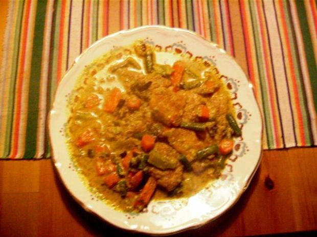Przepis  ryba z curry przepis