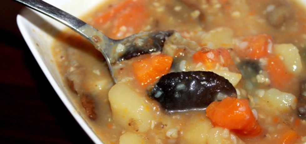 Pyszna zupa z kaszą i grzybami (autor: smakolykijoanny ...