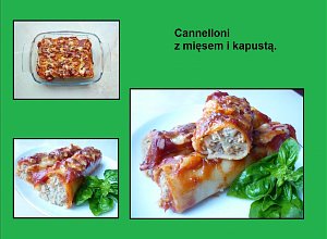 Cannelloni z mięsem i kapustą  prosty przepis i składniki