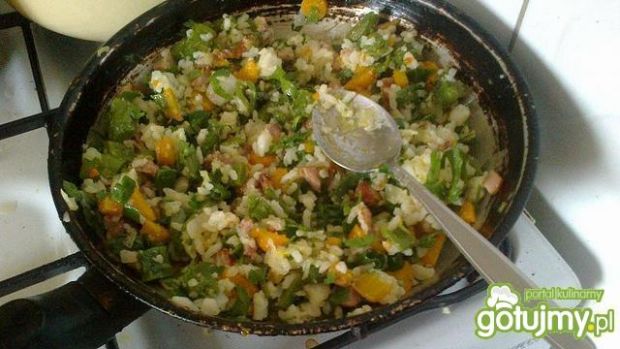 Przepis  ryżowy przysmak warzywny przepis