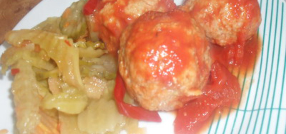 Dietetyczne pomidorowe pulpeciki. (autor: izabelabella81 ...