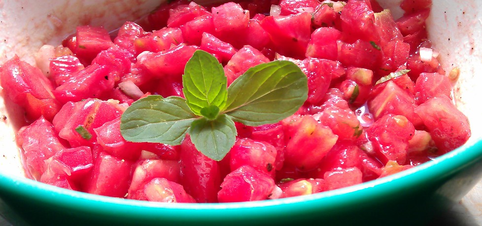 Orzeźwiająca sałatka pomidorowa (autor: teresa18 ...