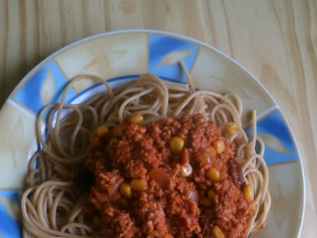 Przepis  spaghetti z mięsem mielonym przepis