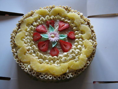 Tort ananasowo