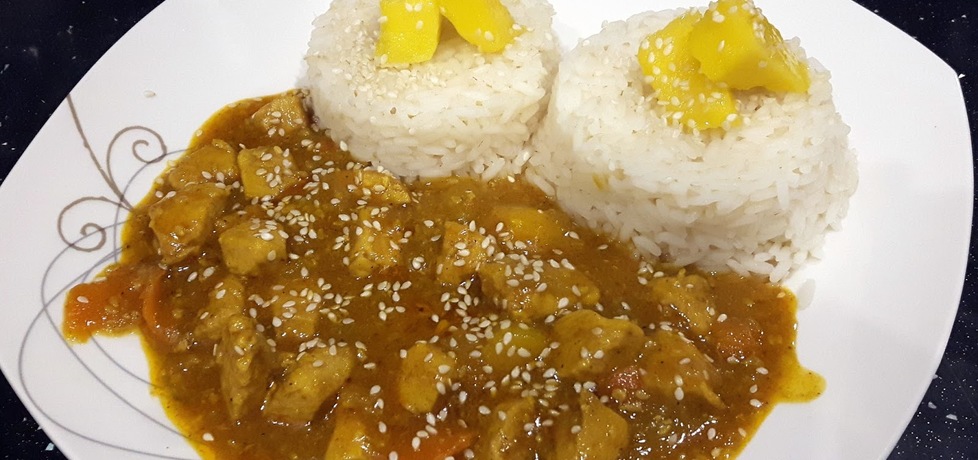Curry z kurczakiem i mango (autor: kuchniamagdaleny ...