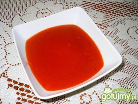 Przepis  sos pomidorowy na bulionie przepis