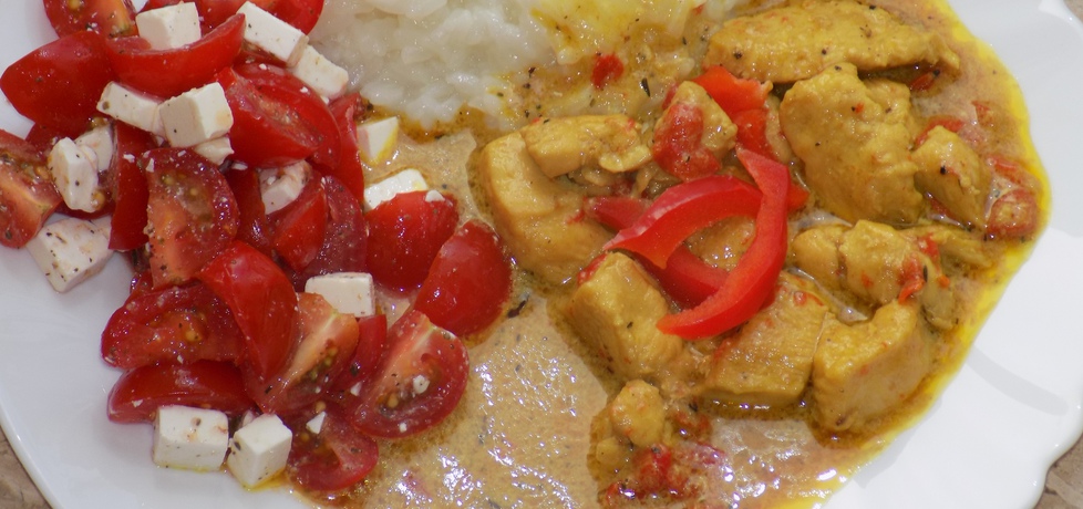 Filet w mleczku kokosowym z curry (autor: paulina2157 ...