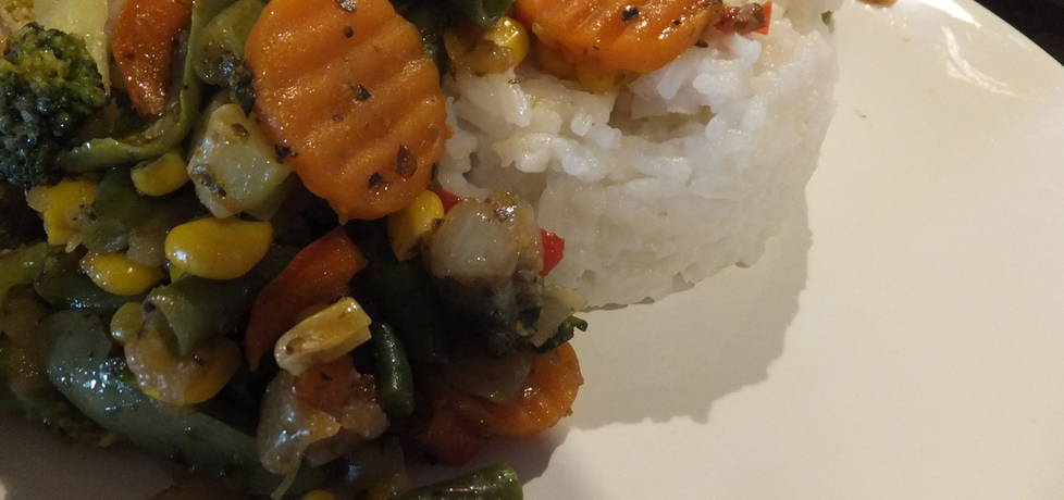 Duszone warzywa z ryżem (autor: mamyprzepis)